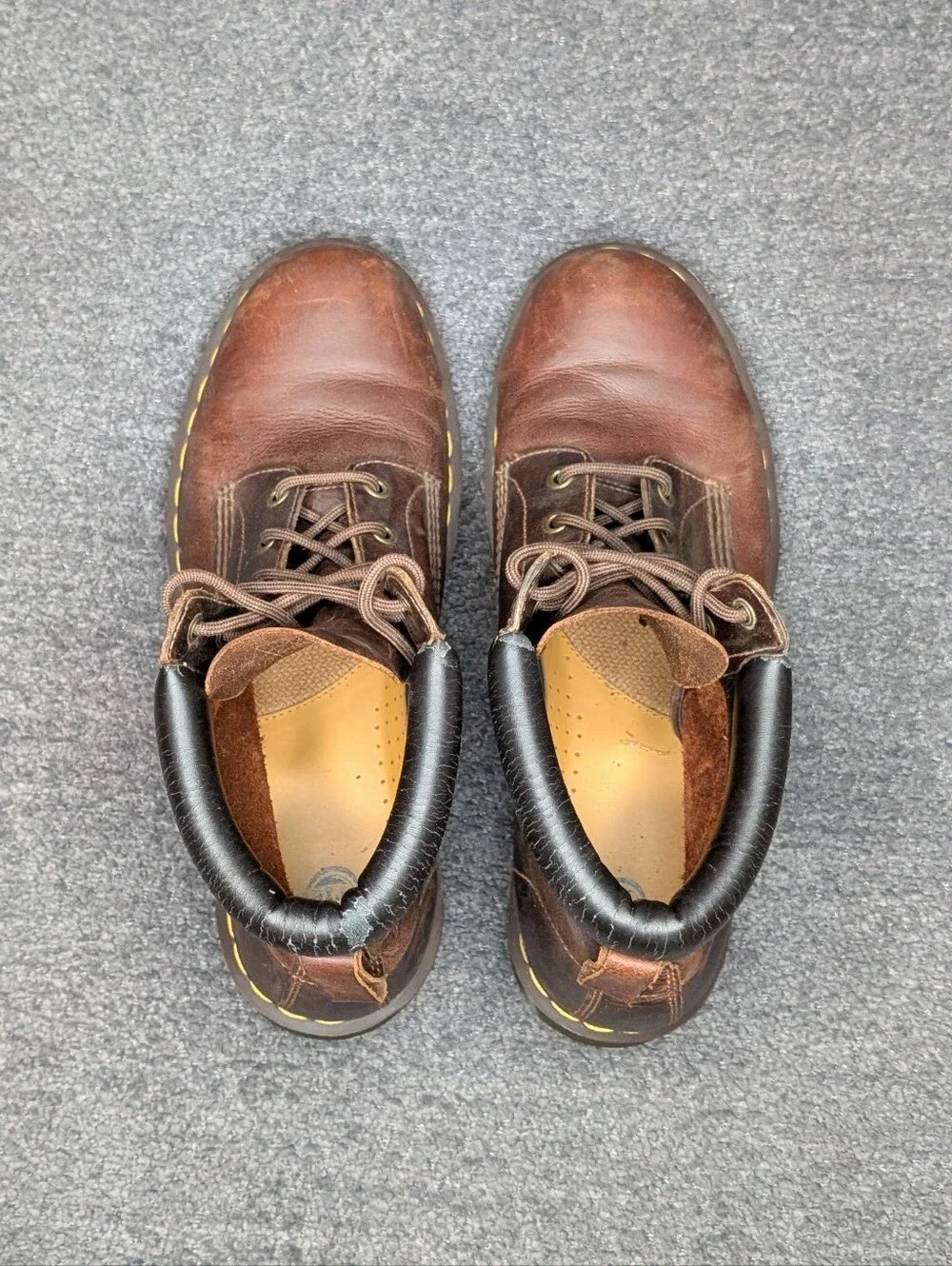 Dr. Martens 939 Ben Boot Brown Crazy Horse Leather Hiker Boots Men's 12